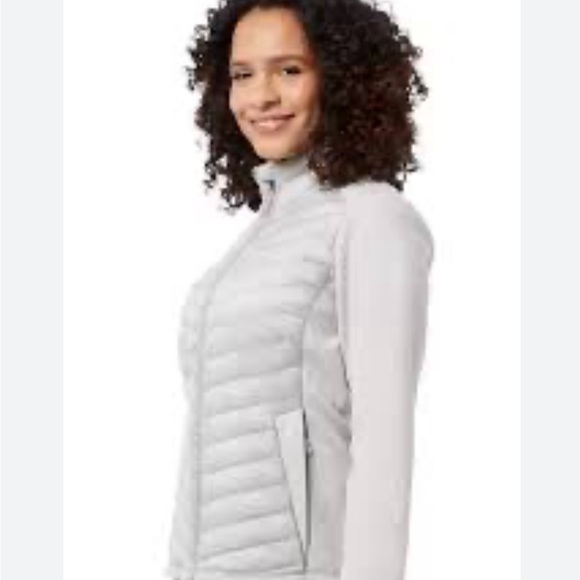 EUC 32 Degrees Mixed Media Jacket - Picture 6 of 7